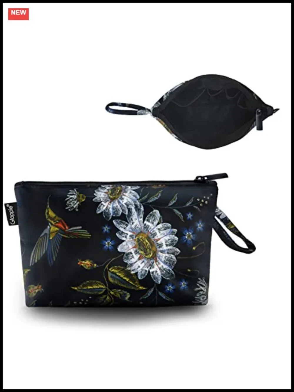 Waterproof Nylon Travel Cosmetic Bag with 4 Pockets